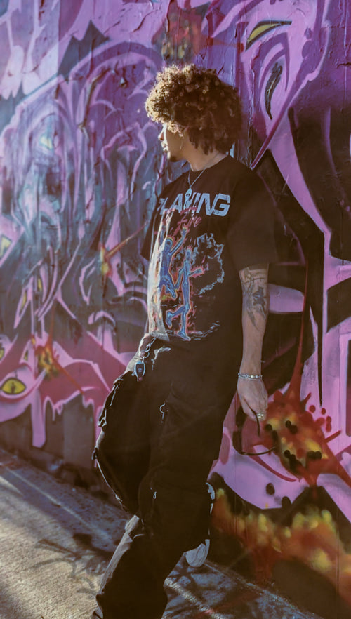 Playing in Fire Graphic Tee